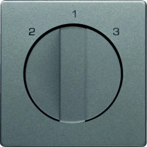 Zentralstück m Drehk für 3S Q.1/Q.3 alu, Berker 1084608400