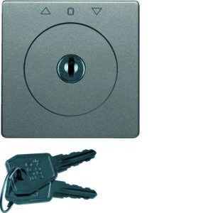 Zentralstück m Schloss für Jal. Q.x alu, Berker 1082608400