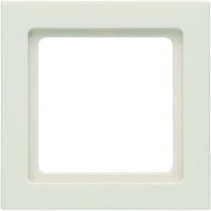 Rahmen Berker Q.3 weiß, samt, Berker 10116092