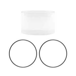 Transparenter Diffusor für ALVA BL Pollerleuchten Ø 170 mm und 2 Dichtungsringe, ESYLUX EL00007002