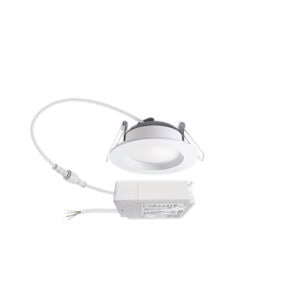 LED Downlight zum Einbau in Decken-/Wandausschnitten mit 68mm 5W 4K inkl. Std Treiber DALI SwitchDIM, ESYLUX EO10298912