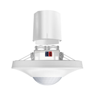 Deckeneinbau-Präsenzmelder 360°, Reichweite ca. Ø 8 m, KNX-Bus, ESYLUX EP10428821