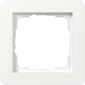 Abdeckrahmen 1f Gira E1 Reinweiß Gira 0211150