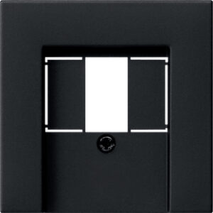 Adbeckung USB-Spannungsvers. PD System 55 Schwarz m Gira 0376005