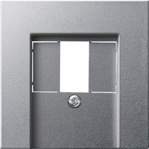 Adbeckung USB-Spannungsvers. PD System 55 F Alu Gira 037626
