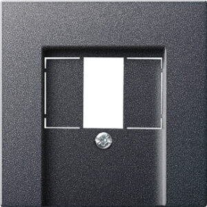 Adbeckung USB-Spannungsvers. PD System 55 Anthrazit Gira 037628