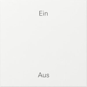 Wippe Aufdruck EIN/AUS System 55 Reinweiß Gira 361403