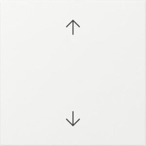 Wippe Pfeile System 55 Reinweiß Gira 361603