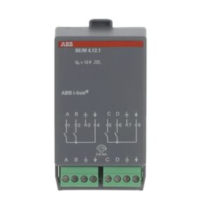 Binäreingangsmodul, 4fach, Kontaktabfrage BE/M4.12.1 ABB 2CDG110007R0011