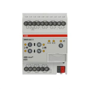 Schalt-/Jalousieaktor, 8fach, 6 A, REG SAH/S8.6.7.1 ABB 2CDG110244R0011