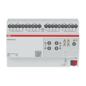 Jalousieaktor 8-fach 230V, manuelle Bedienung und auto. Fahrzeitermittlung JRA/S8.230.5.2 ABB 2CDG110290R0011