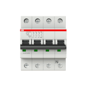 Sicherungsautomat C-Char., 6 kA, 13 A, 3P+NA S203-C13NA ABB 2CDS253103R0134