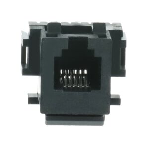 Modular-Jack-Buchse, 6-polig Kat. 3 (AMP-Nr. 216000-2) 0210 Busch Jaeger 2CKA000225A0078