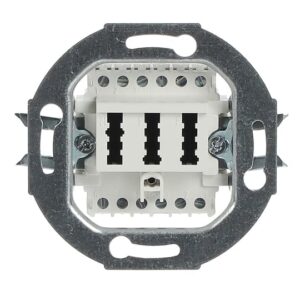 TAE-Anschlussdose 2x6/6 NFF 0242/04 Busch Jaeger 2CKA000230A0389