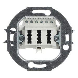 TAE-Anschlussdose 3x6 NFN 0243/04 Busch Jaeger 2CKA000230A0392