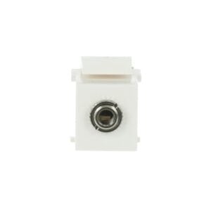Kupplung 3,5 mm Klinke Keystone Weiß 0229/42 Busch Jaeger 2CKA000230A0482
