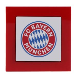 Fanschalter FC Bayern München Aus- und Wechselschaltung 2000/6 UJ/03 Busch Jaeger 2CKA001012A2201