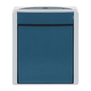 Wippschalter Ausschaltung, 2-polig 2601/2 W-53 Busch Jaeger 2CKA001085A1605