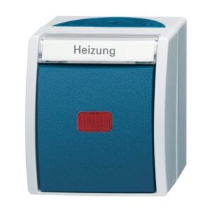 Wippkontrollschalter/Heizungsschalter Ausschaltung, 2-polig 2601/2 SKWNH-53 Busch Jaeger 2CKA001085A1610