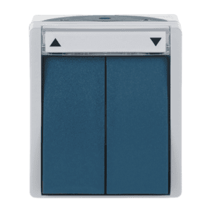 Jalousieschalter Wippschalter, 1-polig 2601/4 W-53 Busch Jaeger 2CKA001085A1612