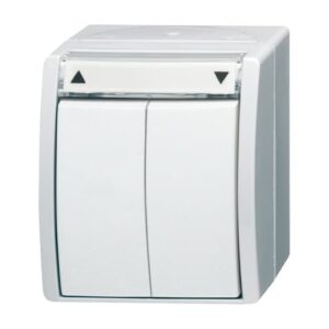 Jalousietaster Wipptaster, 1-polig 2621/4 W-54 Busch Jaeger 2CKA001442A0474