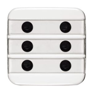 Zentralscheibe 6-fach, beleuchtbar mit Beschriftungsfeld Reflex SI/SI Linear 1575 CN-214 Busch Jaeger 2CKA001582A0352