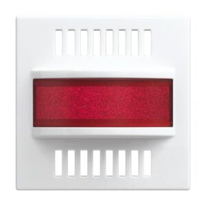 Zentralscheibe mit roter und neutraler Kalotte Busch-balance® SI 1573 C-914 Busch Jaeger 2CKA001582A0399