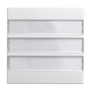 Zentralscheibe 6-fach, beleuchtbar, mit Beschriftungsfeld Busch-balance® SI 1575 CN-914 Busch Jaeger 2CKA001582A0400