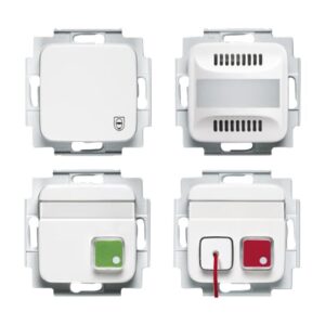 Ruf-Set für Behinderten-WC Busch-Infoline® nach DIN VDE 0834 Reflex SI/SI Linear 1510 UC-214-101 Busch Jaeger 2CKA001582A0422