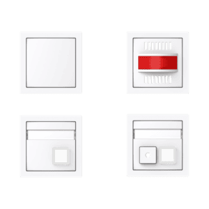 Ruf-Set für Behinderten-WC Busch-Infoline® studioweiß - Busch-art linear® 1510 UC-44G-101 Busch Jaeger 2CKA001582A0441