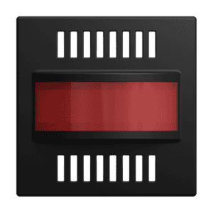 Zentralscheibe mit roter und neutraler Kalotte Busch-balance® SI 1573 C-915 Busch Jaeger 2CKA001582A0459