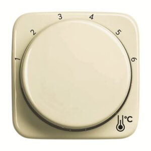 Zentralscheibe mit Aufdruck Skala 1 … 6 für Temperaturregler Drehknopf schwarz 1794 R-212 Busch Jaeger 2CKA001710A4190