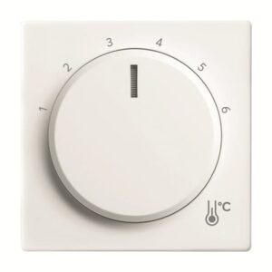 Zentralscheibe mit Aufdruck Skala 1 … 6 für Temperaturregler Drehknopf schwarz 1794 R-84 Busch Jaeger 2CKA001710A4201
