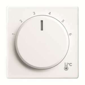 Zentralscheibe mit Aufdruck Skala 1 … 6 für Temperaturregler Drehknopf schwarz 1794 R-884 Busch Jaeger 2CKA001710A4204