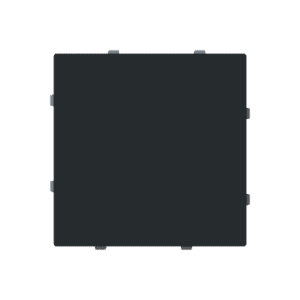 Zentralscheibe Blindabdeckung 1-fach mit Tragring schwarz matt - Busch-art linear® 1742-45M Busch Jaeger 2CKA001710A4214