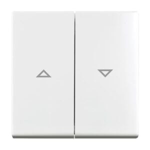 Wippe mit Aufdruck Zweiteilig Pfeil auf/ab Busch-balance® SI 2504-914 Busch Jaeger 2CKA001713A0202