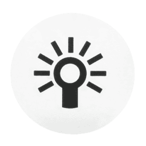Abtastbares Symbol Licht 2144 LI Busch Jaeger 2CKA001714A0295