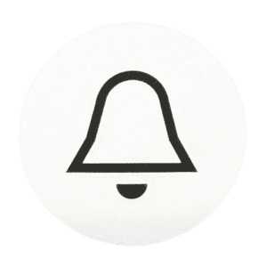 Abtastbares Symbol Klingel 2144 KI Busch Jaeger 2CKA001714A0296
