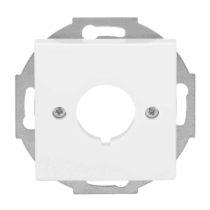 Zentralscheibe mit Tragring XLR-Einbaubuchse Serie D 1-fach alpinweiß - Busch-balance® SI 2553-914 Busch Jaeger 2CKA001724A4340