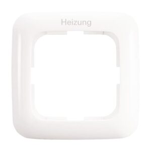 Abdeckrahmen 1-fach Rahmen mit Aufdruck "Heizung" Reflex SI 2511 JH-214 Busch Jaeger 2CKA001725A1009