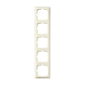 Abdeckrahmen 5-fach weiß - Busch-Duro 2000® SI Linear 2515-212K-102 Busch Jaeger 2CKA001725A1493