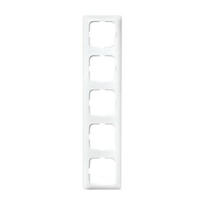 Abdeckrahmen 5-fach alpinweiß - Reflex SI Linear 2515-214K-102 Busch Jaeger 2CKA001725A1498