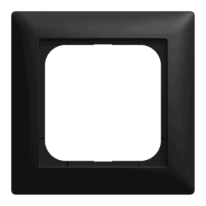 Abdeckrahmen 1-fach schwarz matt - Busch-balance® SI 1-fach Rahmen 1721-915 Busch Jaeger 2CKA001725A1568