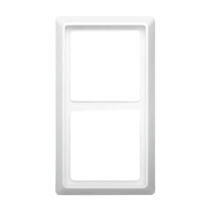 Abdeckrahmen 2-fach alpinweiß - Allwetter 44® (IP44) 2102-34 Busch Jaeger 2CKA001730A0209