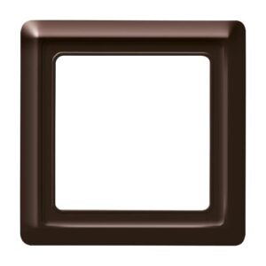 Abdeckrahmen 1-fach braun - Allwetter 44® (IP44) 2101-31 Busch Jaeger 2CKA001730A0275