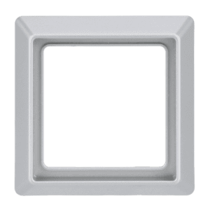 Abdeckrahmen 1-fach alusilber - Allwetter 44® (IP44) 2101-33 Busch Jaeger 2CKA001730A0276