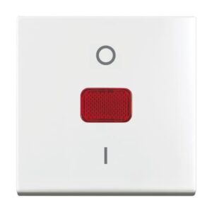 Wippe mit roter Kalotte mit Aufdruck "0-1"  Busch-balance® SI 2508-914 Busch Jaeger 2CKA001731A2007