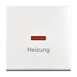 Wippe mit Aufdruck mit kleiner roter Kalotte  Busch-balance® SI 1789 H-914 Busch Jaeger 2CKA001731A4008