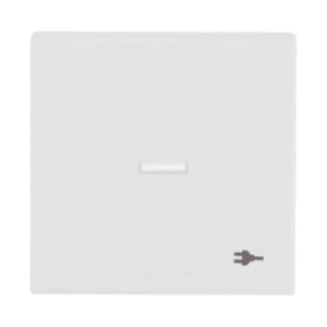 Wippe mit Aufdruck mit kleiner transparenter Kalotte 1789 ST-884 Busch Jaeger 2CKA001751A3163
