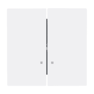 Wippe mit kleiner transparenter Kalotte für Schalter/Taster, zweiteilige Wippe studioweiß matt - Busch-art linear® 1785 K-44M Busch Jaeger 2CKA001751A3306